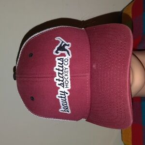 Beauty Status Hockey Co. Embroidered Trucker Mesh Snapback Hat